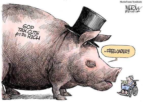 GOP pork, entitlements vs earned benefits